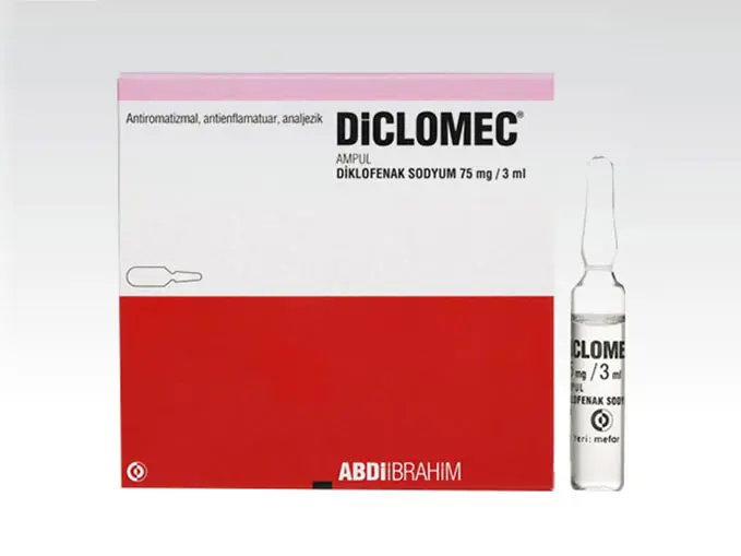 DICLOMEC 3 ML 75 MG 10 AMPUL görseli 2