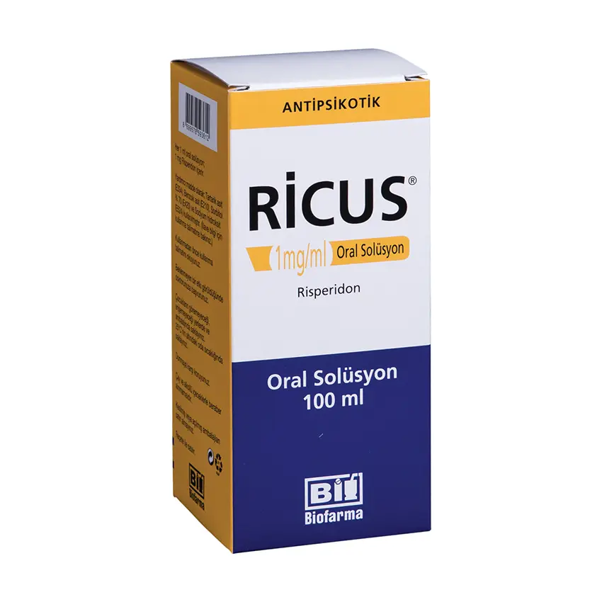 RICUS 1 MG/ML ORAL COZELTI, 100 ML kutu görseli