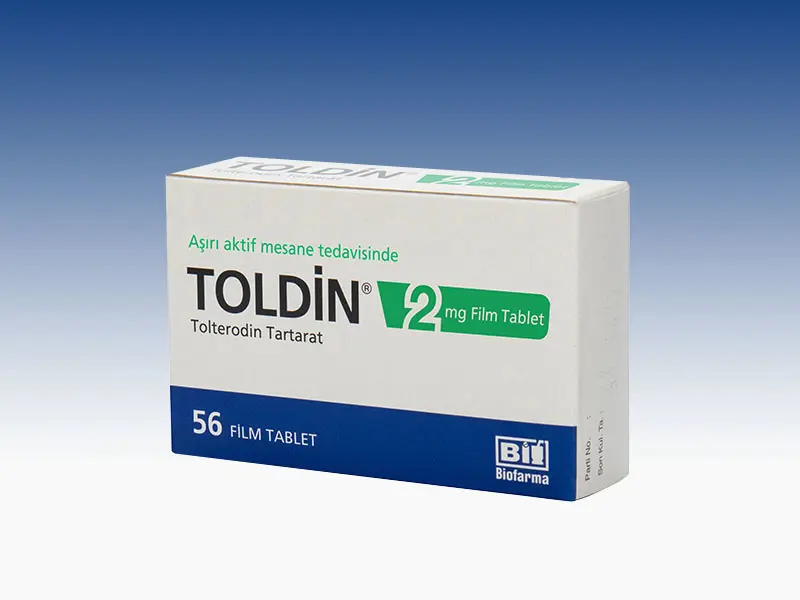 TOLDIN 2 MG 56 FILM KAPLI TABLET kutu görseli