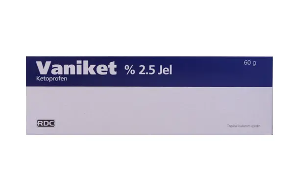 VANIKET %2,5 JEL (60 G) kutu görseli