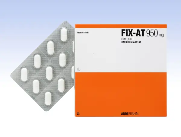 FIX-AT 950 MG 180 FILM TABLET kutu görseli