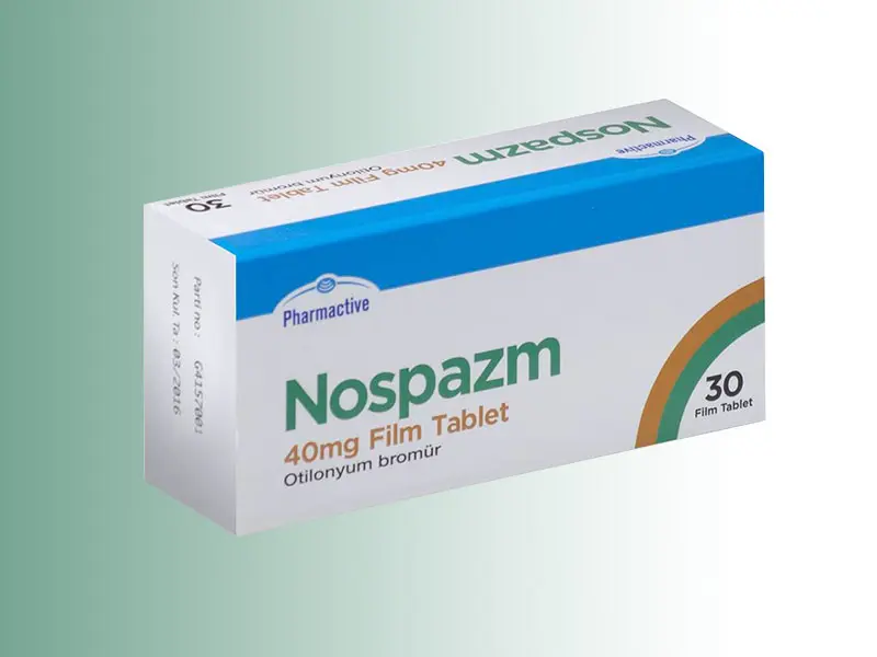 NOSPAZM 40 MG FILM KAPLI TABLET (30 FILM KAPLI TABLET) kutu görseli