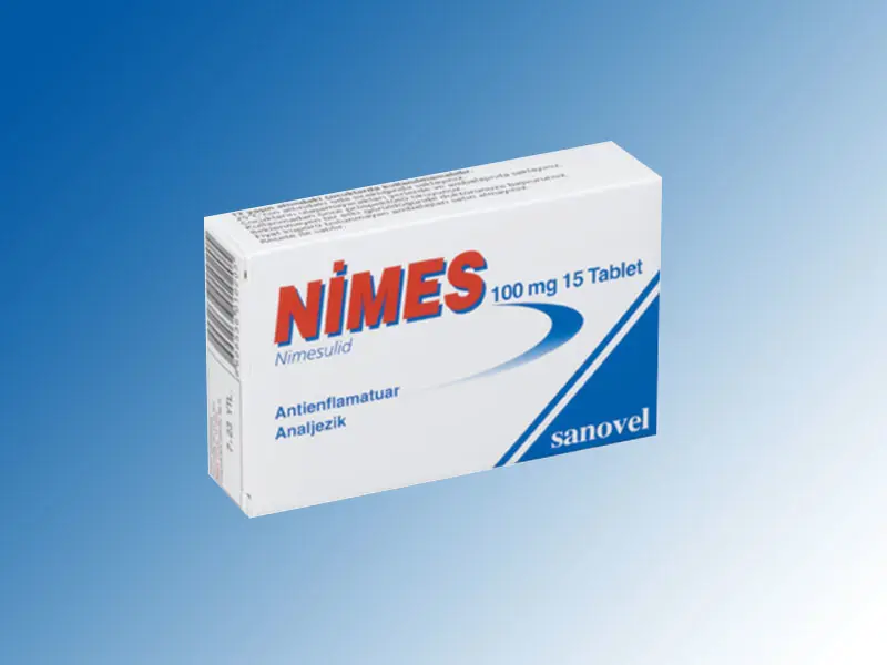 NIMES 100 MG 15 TABLET kutu görseli