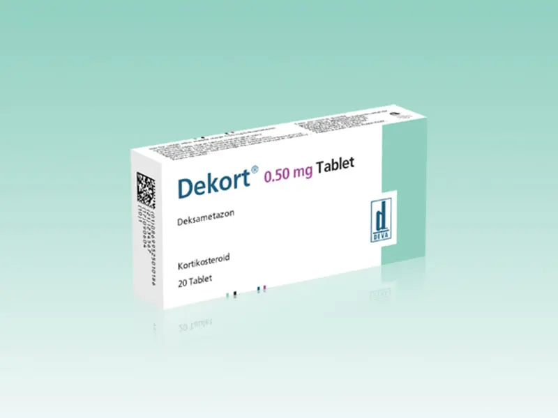 DEKORT 0,5 MG 20 TABLET kutu görseli