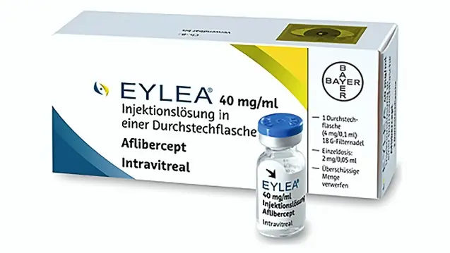 EYLEA 40 MG/ML INTRAVITREAL ENJEKSIYON ICIN COZ. ICEREN 1 FLAKON kutu görseli