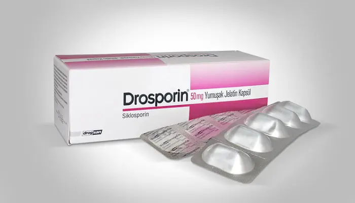 DROSPORIN 50 MG 50 YUMUSAK JELATIN KAPSUL kutu görseli