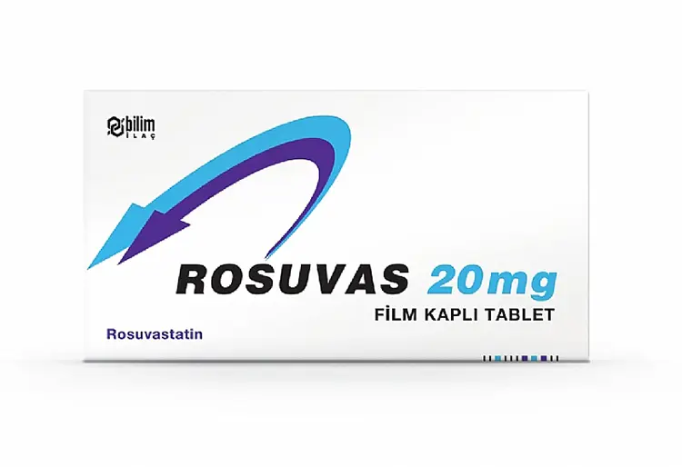 ROSUVAS 20 MG 84 FILM KAPLI TABLET görseli 2