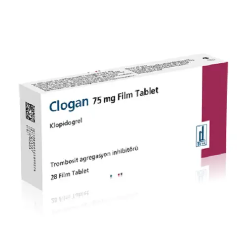 CLOGAN 75 MG 28 FILM TABLET kutu görseli