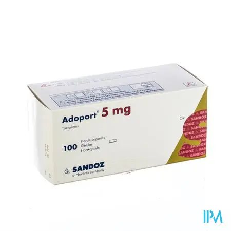 ADOPORT 5 MG 50 KAPSUL kutu görseli