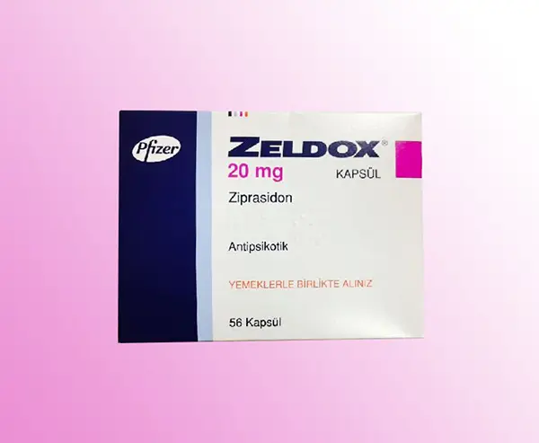 ZELDOX 20 MG 56 KAPSUL kutu görseli