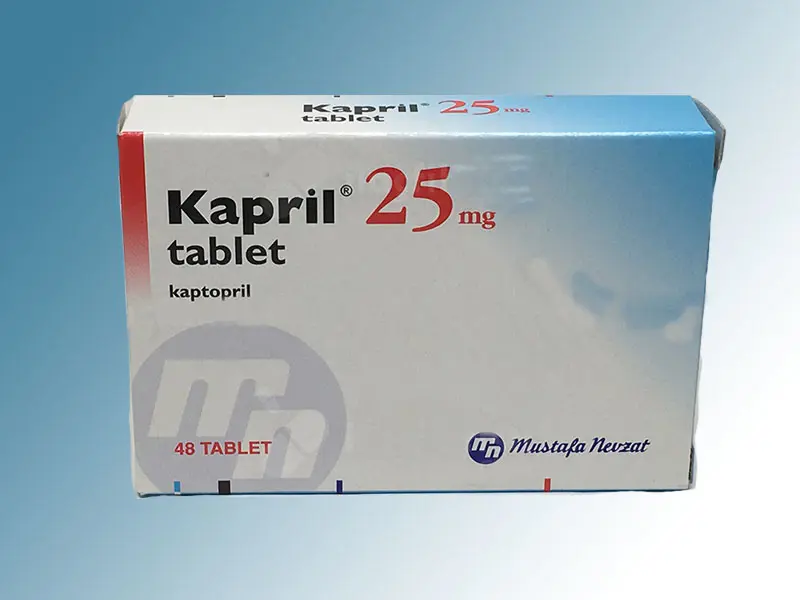 KAPRIL 25 MG 48 TABLET kutu görseli