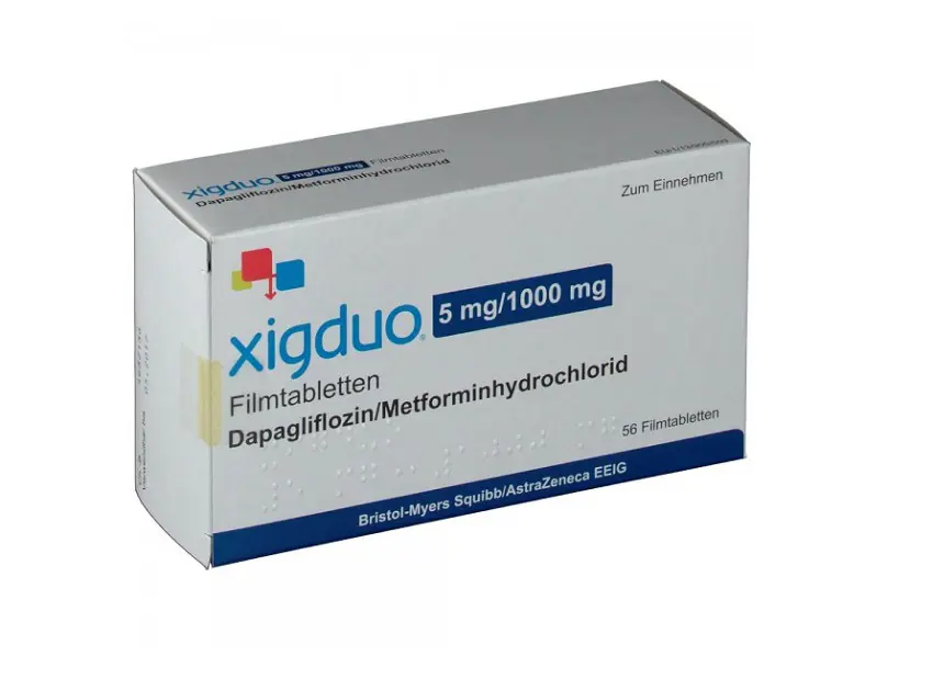 XIGDUO XR 5 mg/1000 mg Tablet kutu görseli