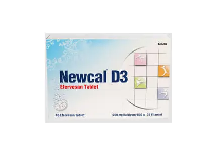 NEWCAL D3 45 EFERVESAN TABLET kutu görseli
