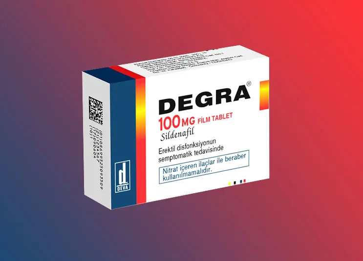 DEGRA 100 MG 8 FILM KAPLI TABLET görseli 3
