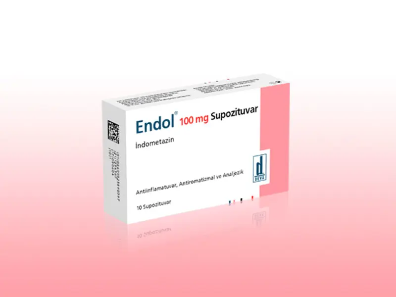 ENDOL 100 MG 10 SUPOZITUAR kutu görseli