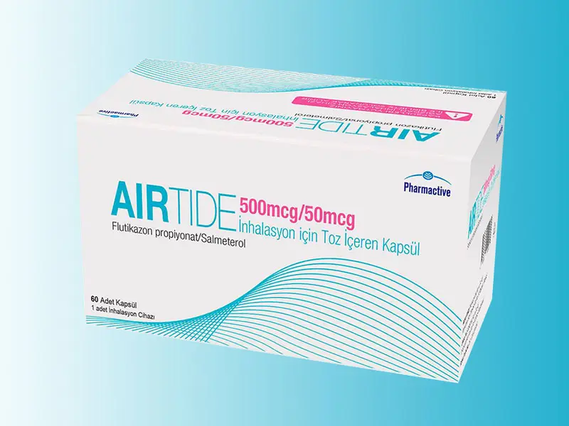 AIRTIDE 500 MCG/50 MCG INHALASYON ICIN TOZ ICEREN KAPSUL kutu görseli