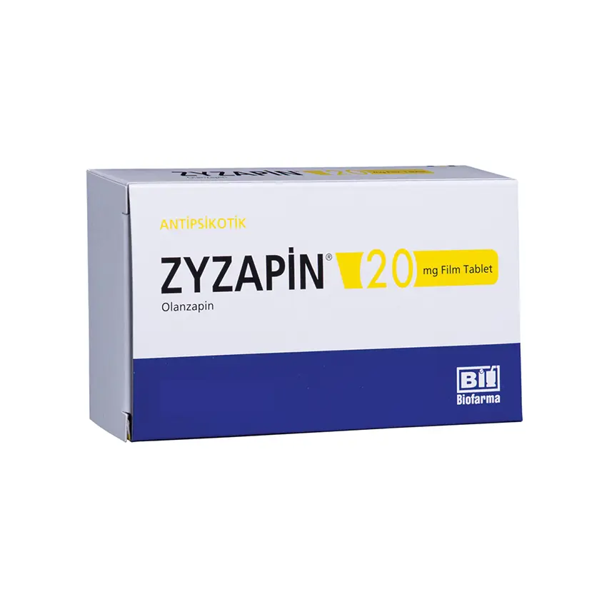 ZYZAPIN 20 MG 56 FILM TABLET görseli 2