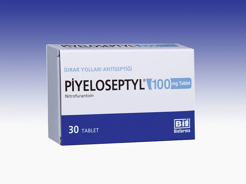 PIYELOSEPTYL 100 MG 30 TABLET kutu görseli