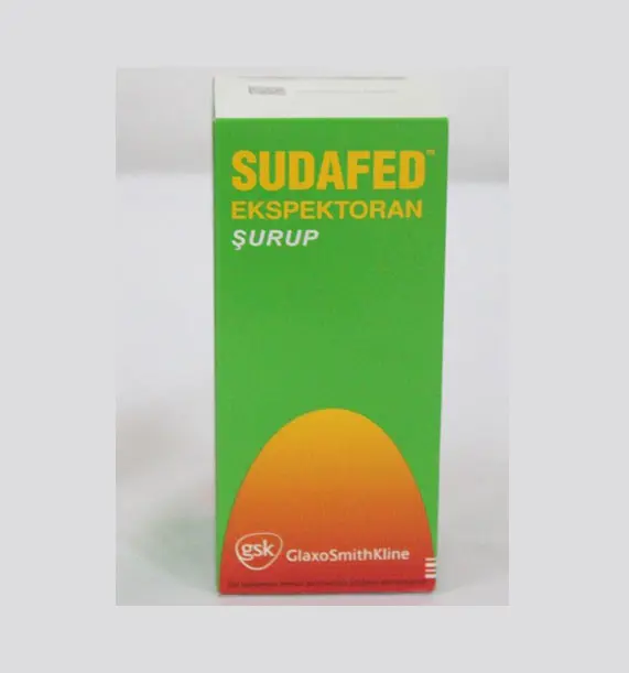SUDAFED EXPEKTORAN 150 ML SURUP kutu görseli