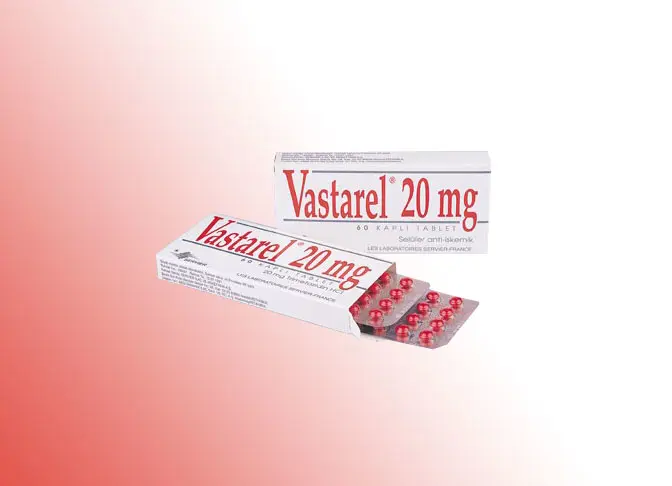 VASTAREL 20 MG 60 FILM TABLET kutu görseli