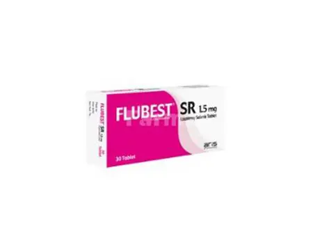 FLUBEST SR 1,5 MG 30 UZATILMIS SALIMLI TABLET kutu görseli