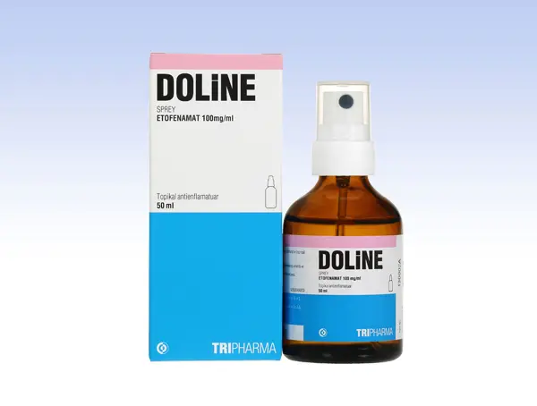 DOLINE 100 MG 50 ML SPREY kutu görseli