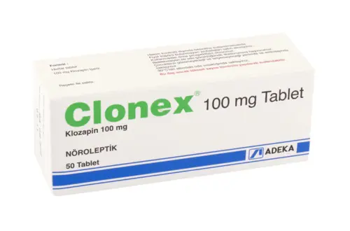 CLONEX 100 MG 50 TABLET kutu görseli