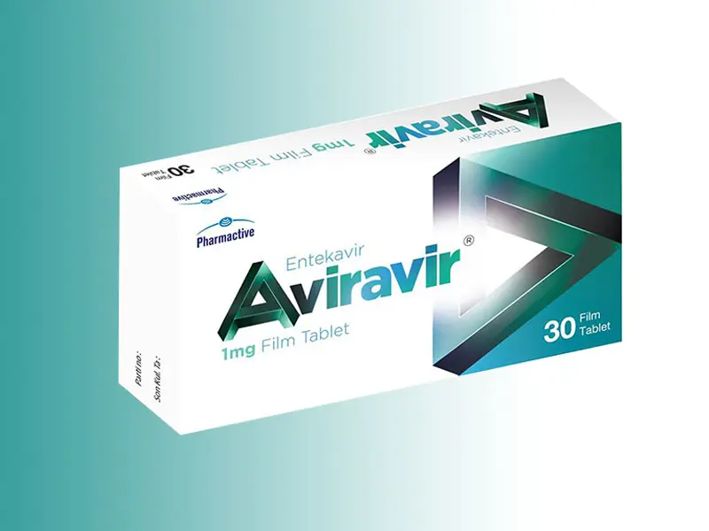 AVIRAVIR 1 MG FILM KAPLI TABLET (30 FİLM KAPLI TABLET) kutu görseli