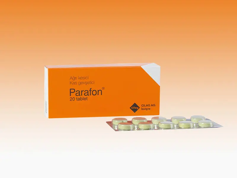 PARAFON 250 MG/300 MG TABLET (20 TABLET) kutu görseli