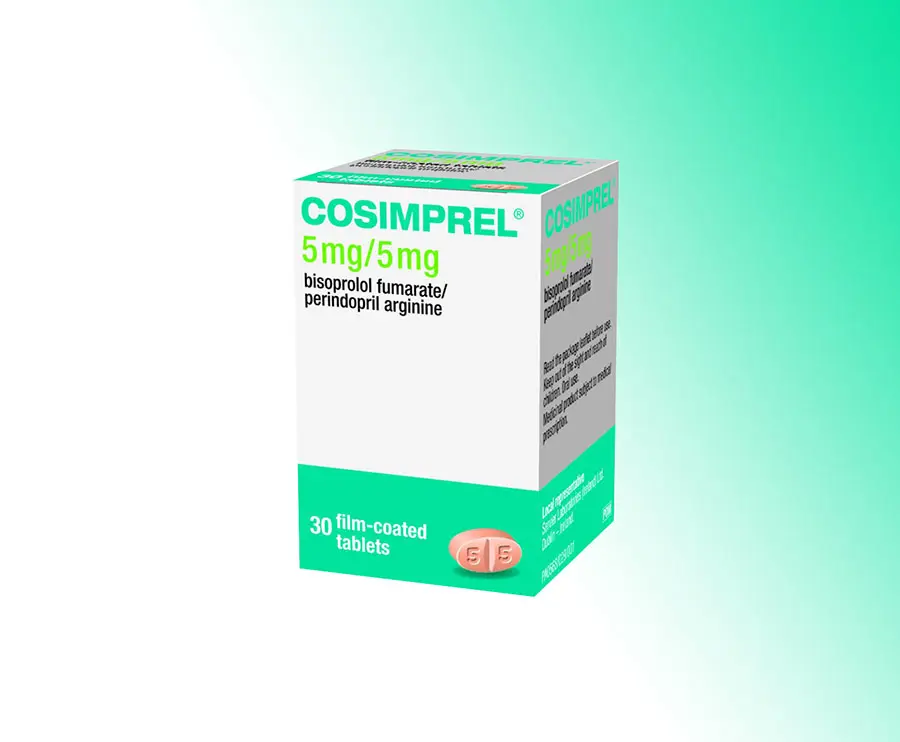 COSIMPREL 5 MG/5 MG 30 FILM KAPLI TABLET kutu görseli