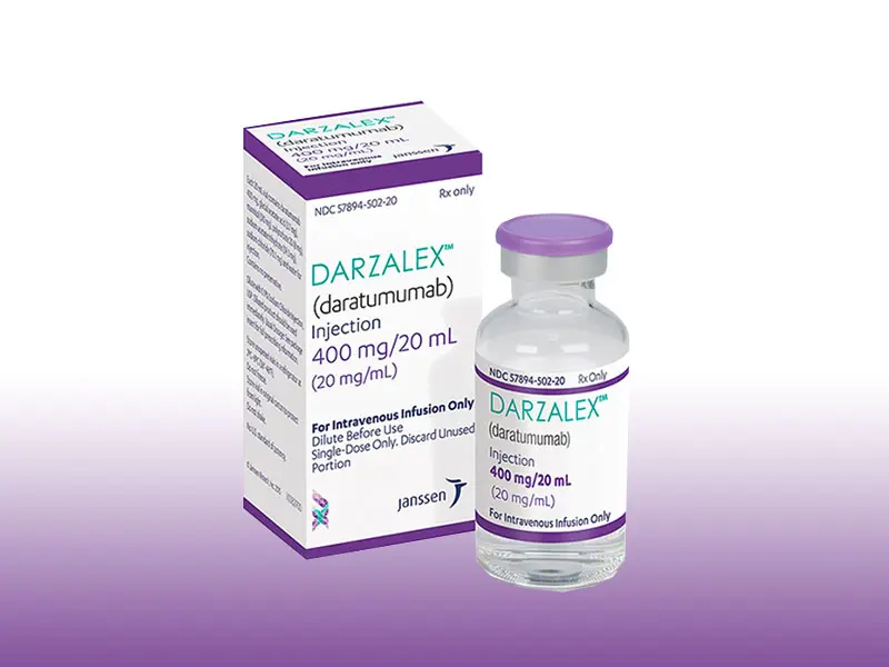 DARZALEX 400 MG/20 ML INFUZYONLUK COZELTI HAZIRLAMAK ICIN KONSANTRE kutu görseli