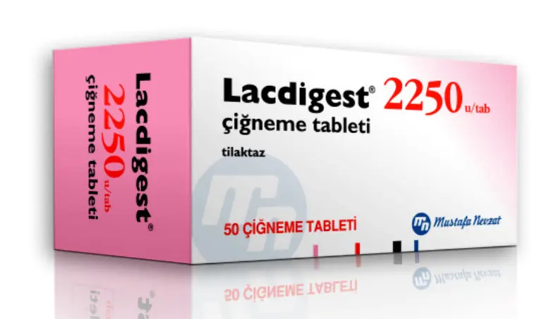 LACDIGEST 2250 U 50 CIGNEME TABLETI kutu görseli