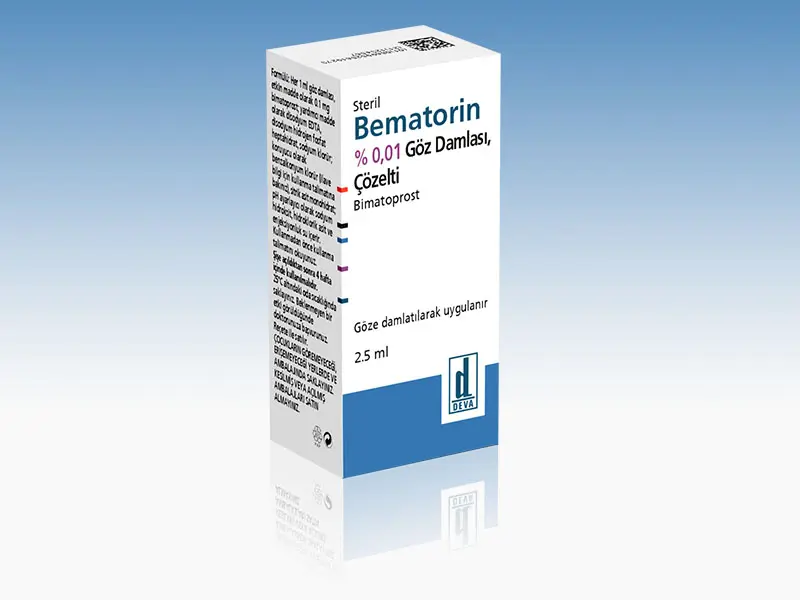 BEMATORIN %0,01 GOZ DAMLASI, COZELTI (2,5 ML) kutu görseli