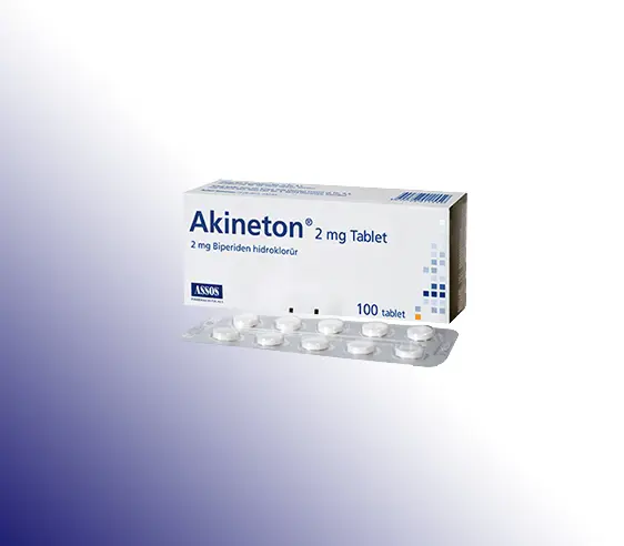 AKINETON 2 MG 100 TABLET kutu görseli