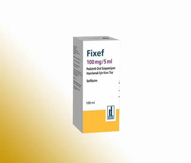 FIXEF 100 MG/5 ML PEDIATRIK ORAL SUSPANSIYON 100 ML kutu görseli