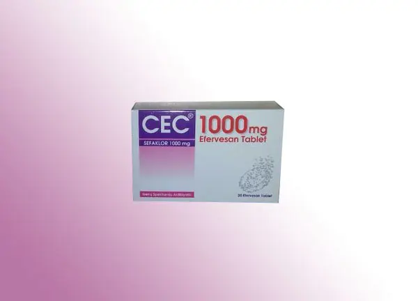 CEC 1000 MG 20 EFERVESAN TABLET kutu görseli