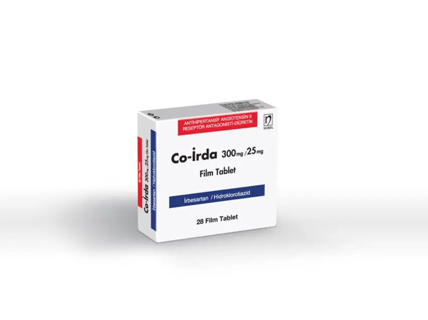 CO-IRDA 300 MG /25 MG 28 FILM TABLET kutu görseli