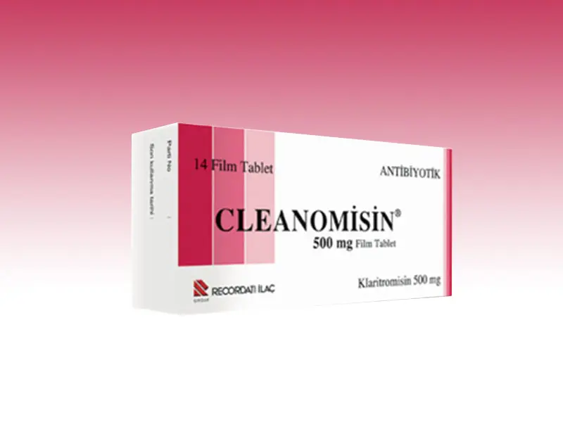 CLEANOMISIN 500 MG 14 FILM TABLET kutu görseli