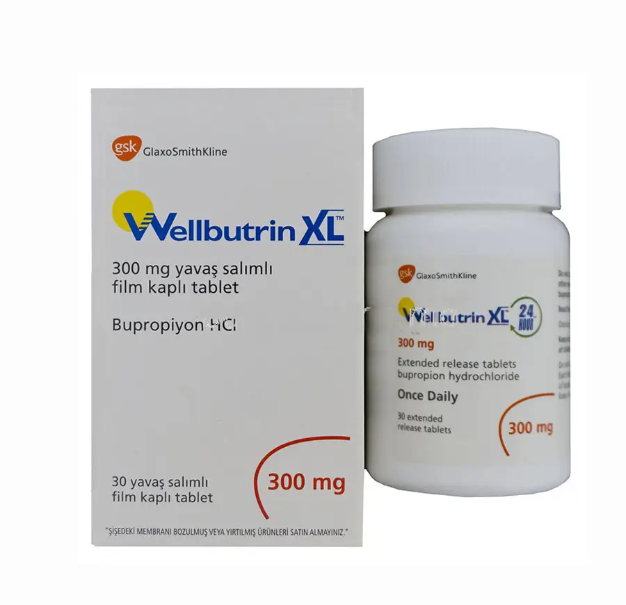 WELLBUTRIN XL 300 MG 30 YAVAS SALINIMLI FILM KAPLI TABLET kutu görseli