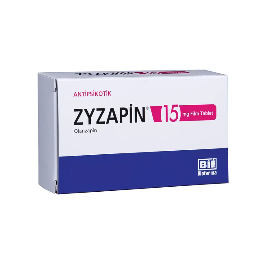 ZYZAPIN 15 MG 56 FILM TABLET görseli 2
