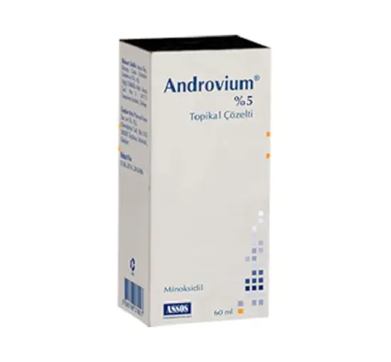 ANDROVIUM %5 TOPIKAL COZELTI kutu görseli