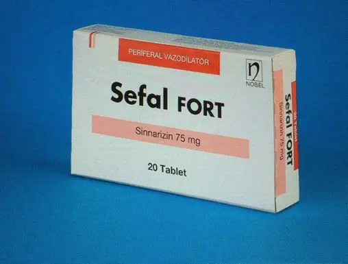 SEFAL FORT. 75 MG 20 TABLET kutu görseli