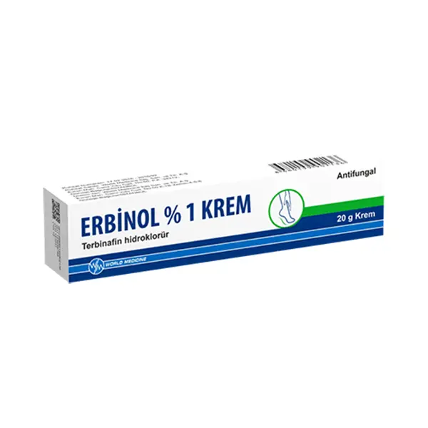 ERBINOL %1 KREM (30 GRAM) kutu görseli