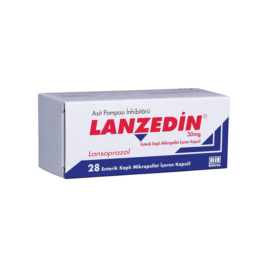 LANZEDIN 30 MG ENTERIK KAPLI MIKROPELLET ICEREN 28 KAPSUL görseli 2