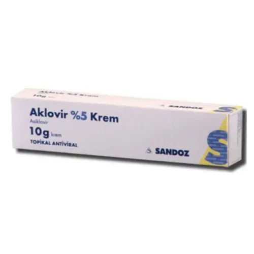 AKLOVIR %5 10 GR KREM kutu görseli
