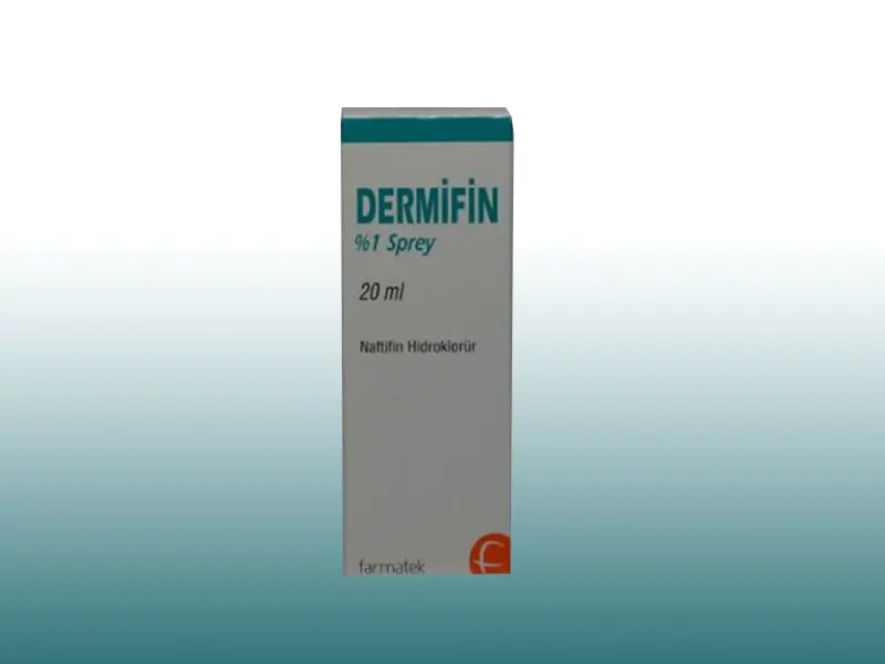 DERMIFIN % 1 SPREY, COZELTI (20 ML) kutu görseli