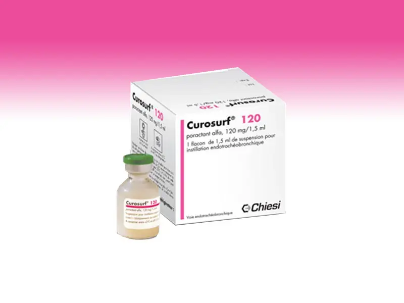 CUROSURF 120 MG/1,5 ML INTRATRAKEAL SUSPANSIYON 1 ADET TEK DOZLUK FLAKON kutu görseli