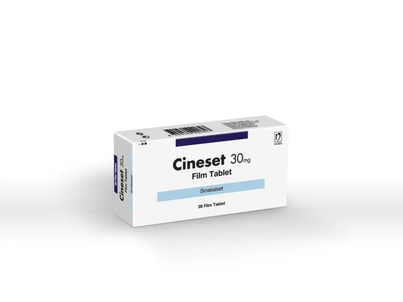 CINESET 30 MG 28 FILM TABLET kutu görseli