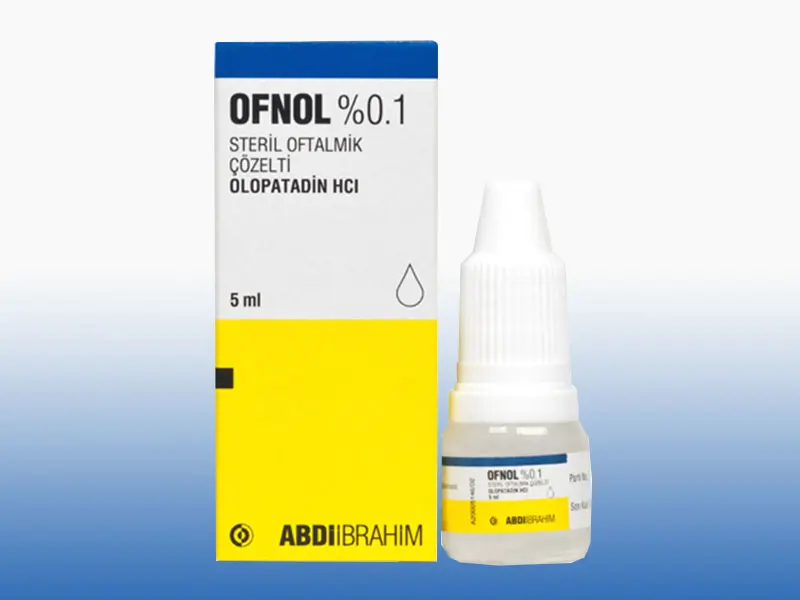 OFNOL %0,1 STERIL OFTALMIK COZELTI kutu görseli