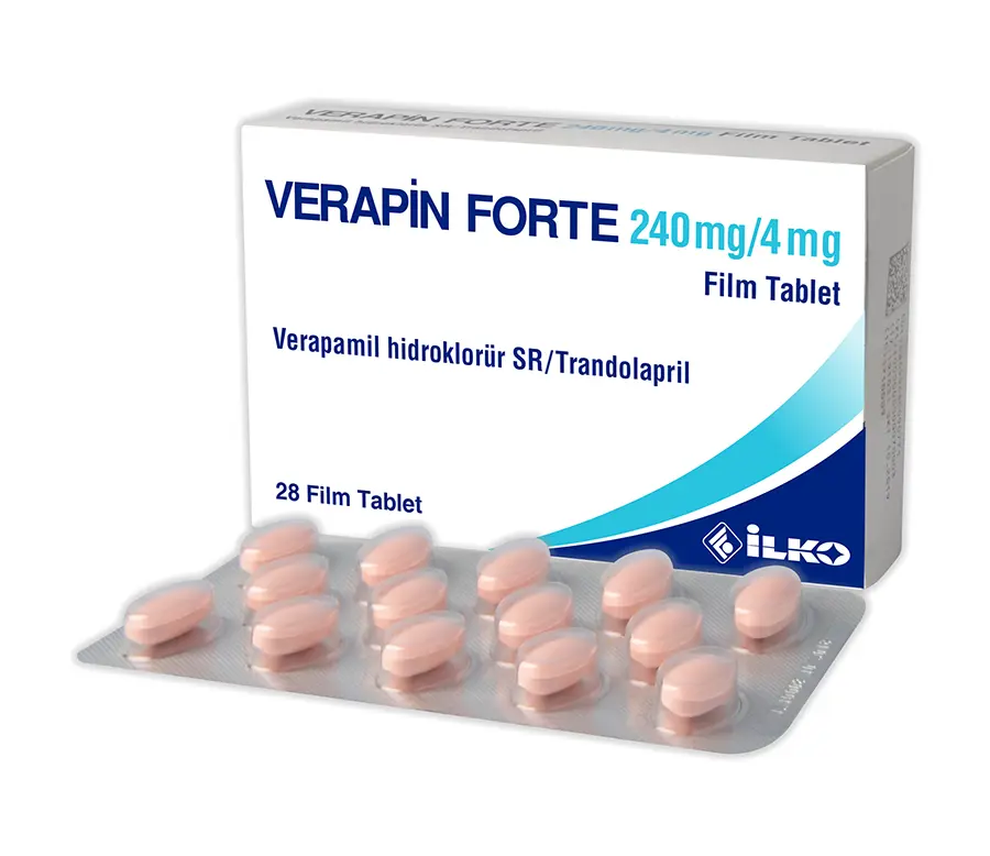 VERAPIN  FORTE 240 MG/4 MG 28 FILM TABLET kutu görseli